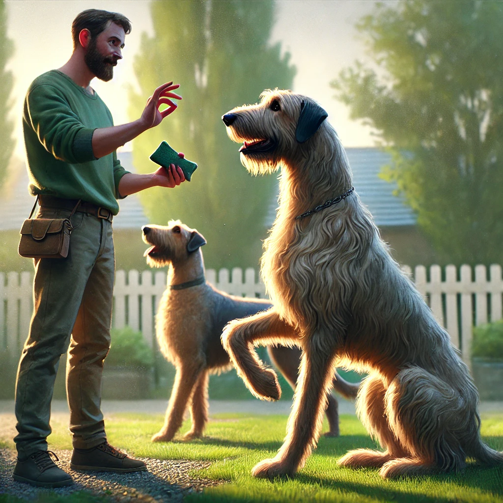 Training Irish Wolfhounds for Protection