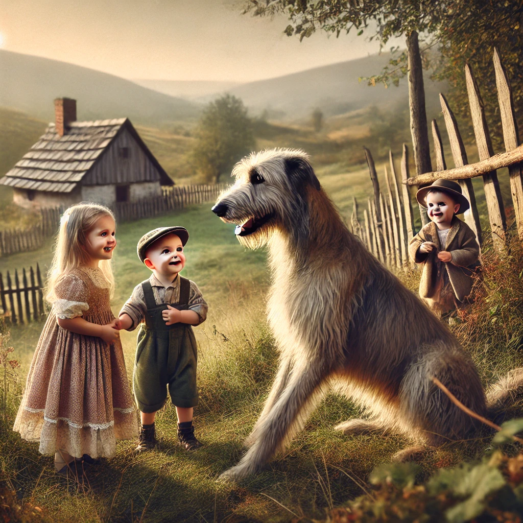 Gentle Irish Wolfhound