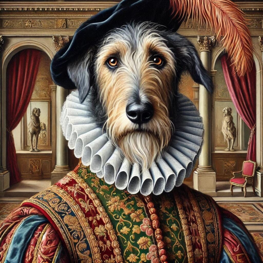 Irish Wolfhound Renaissance Baron