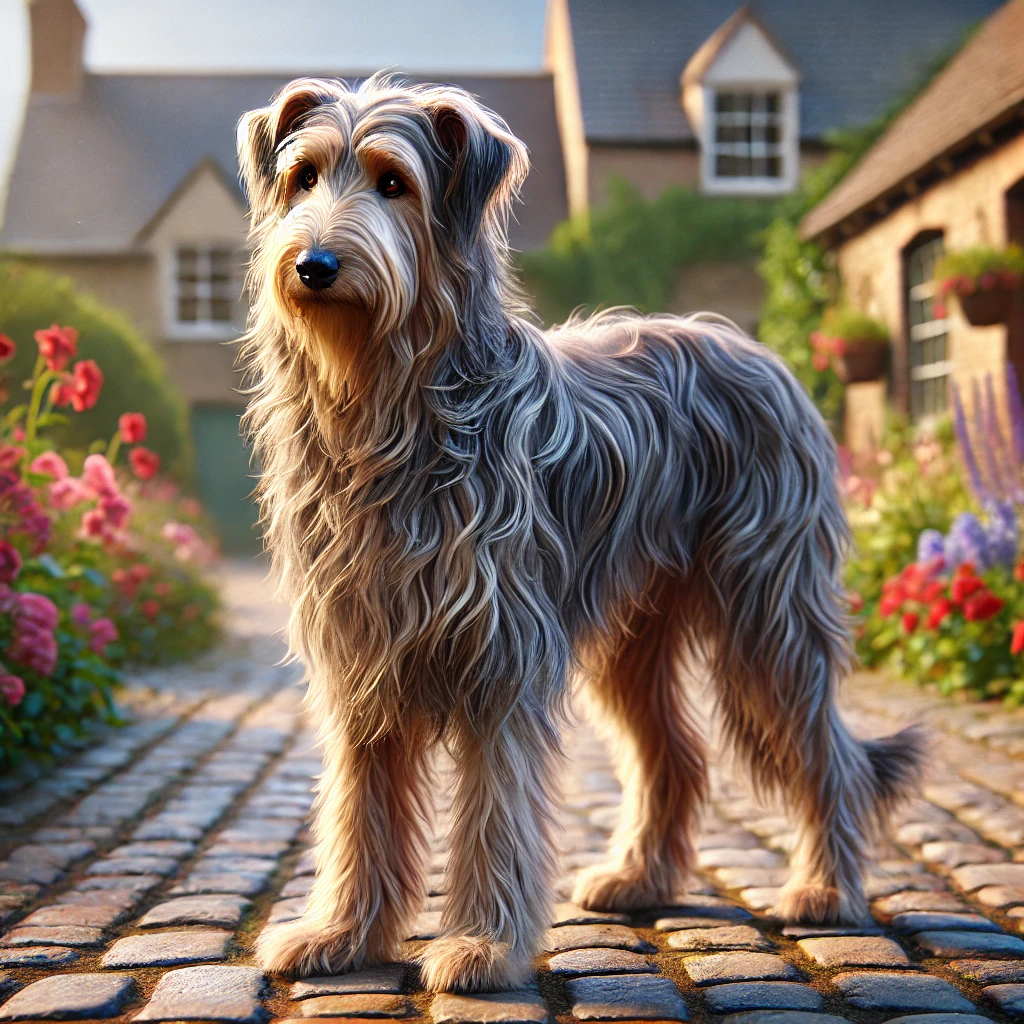 Irish Wolfhound and Yorkshire Terrier mix,