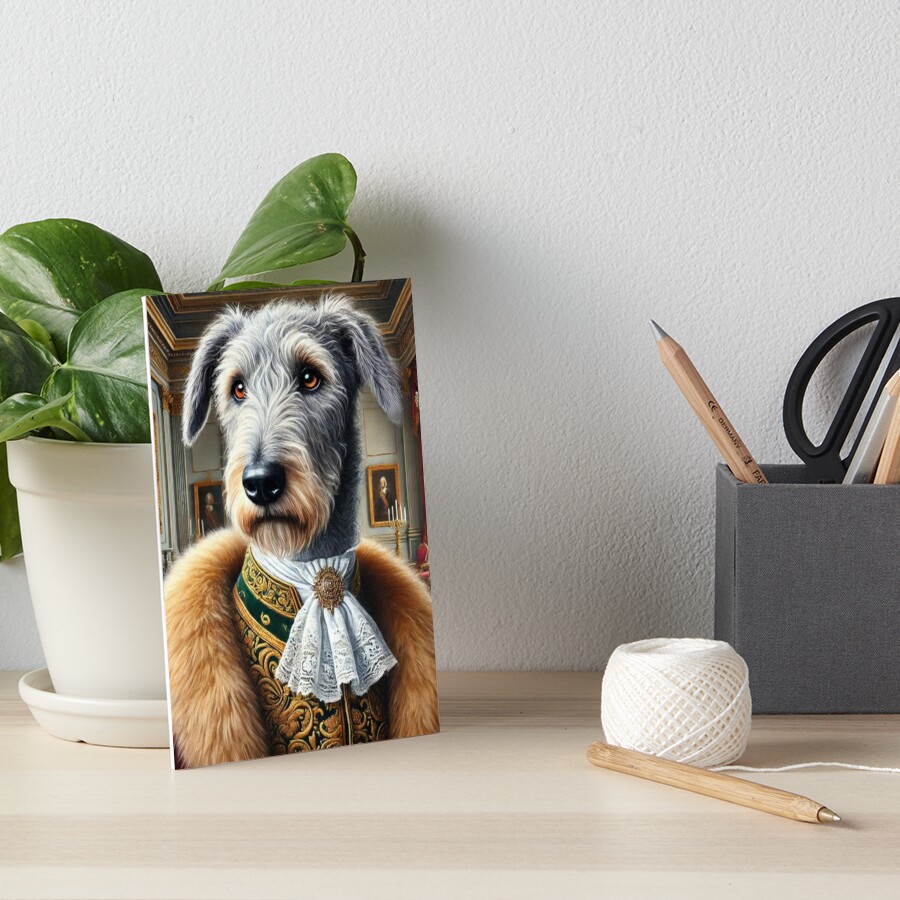 The Noble Renaissance Irish Wolfhound Print