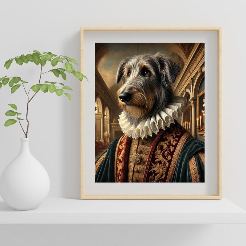 Free Irish Wolfhound Renaissance Prints